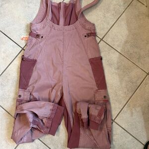 Women’s Pink Overalls